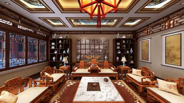 成都四合院設計方案—中式四合院裝修設計