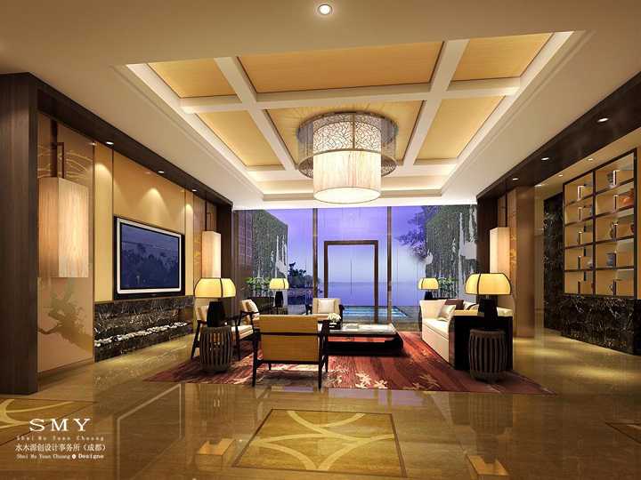 資陽商務大堂酒店設計原則-水木源創設計（SMY）