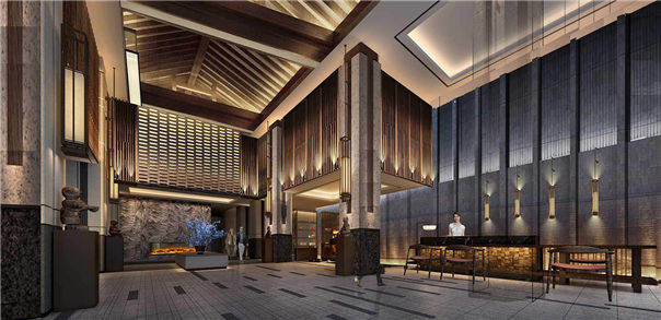 中西結(jié)合酒店設(shè)計