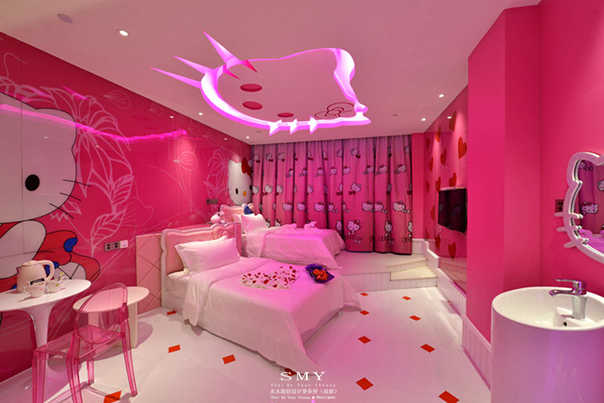 kitty主題酒店設計方案 kitty主題酒店設計理念