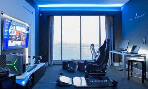 希爾頓電競主題酒店客房設計