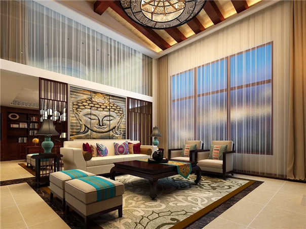 國外東南亞風(fēng)格五星級酒店設(shè)計效果圖片二