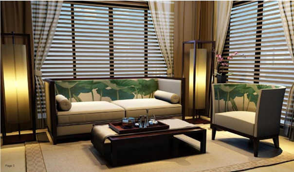 酒店設計荷花系列家具