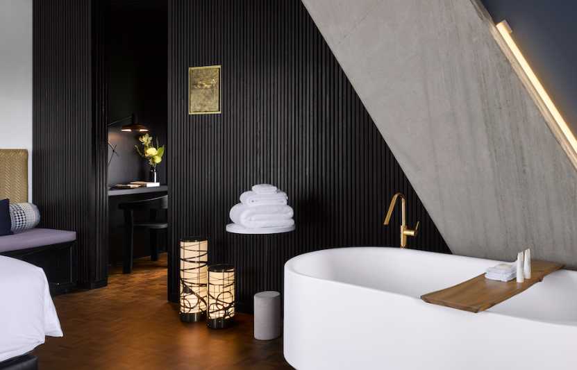 極簡風格商務酒店設計