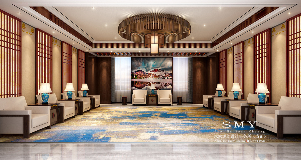 酒店室內空間設計，大型議事廳，會客廳設計