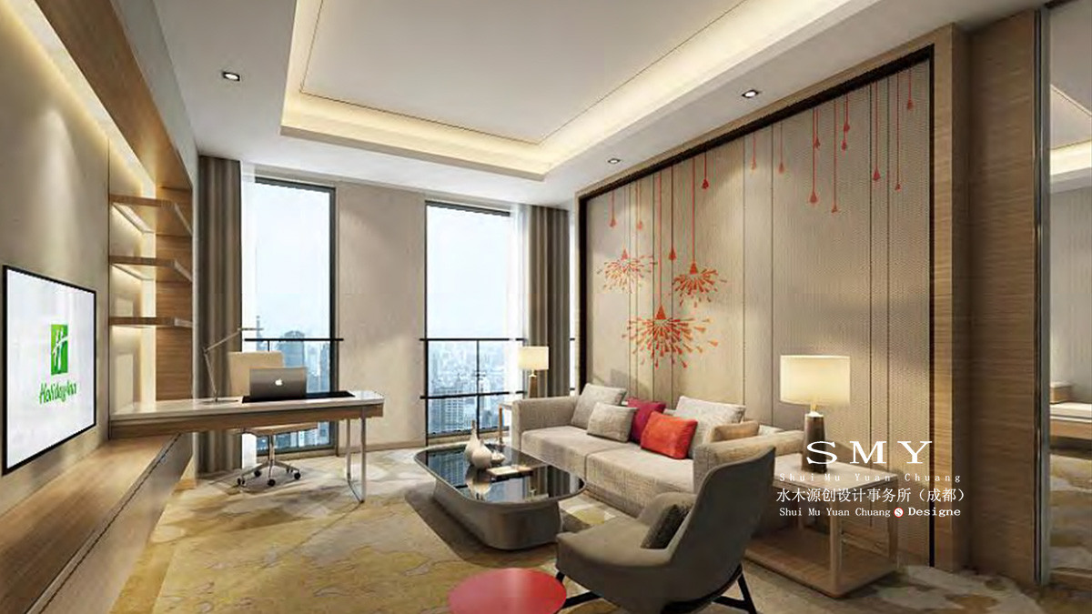 商務客房設計，客房辦公區域設計