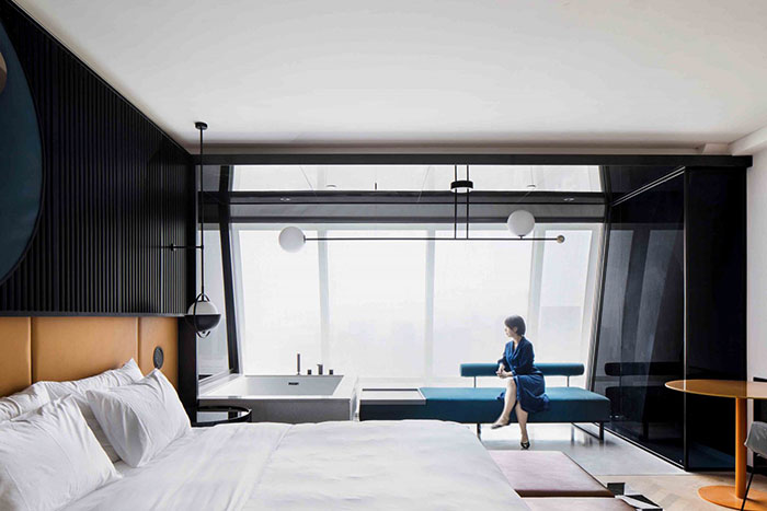 酒店江景房設計、