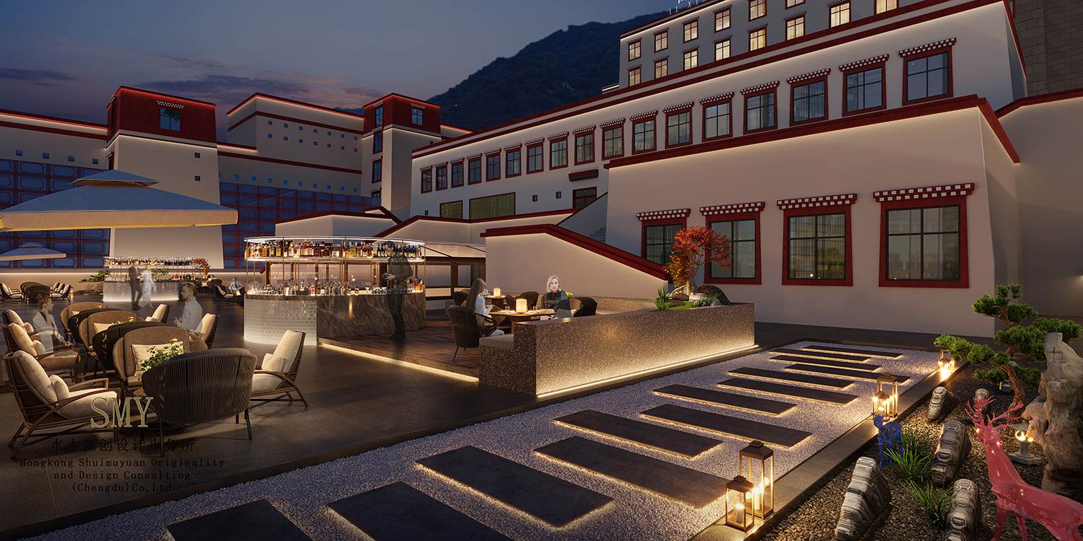 酒店室外布局裝飾規(guī)劃設(shè)計(jì)