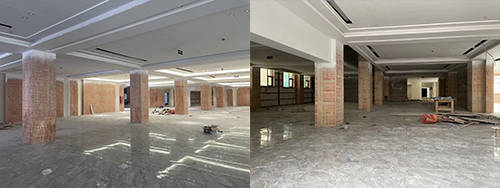 宴會廳施工現場